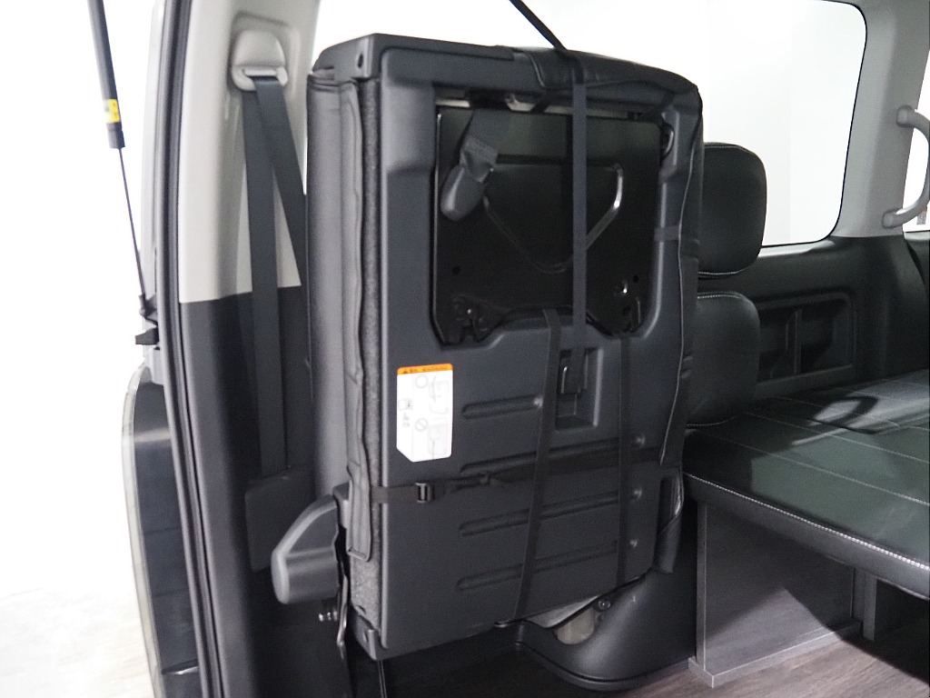 【新車/ワゴンGL4WD/FLEX内装架装Ver1/BLACKEDITION】ハーフベッドで車中泊可能♪【全国納車可能】