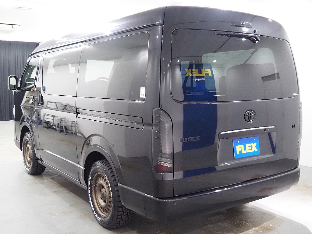 【新車/ワゴンGL4WD/FLEX内装架装Ver1/BLACKEDITION】ハーフベッドで車中泊可能♪【全国納車可能】