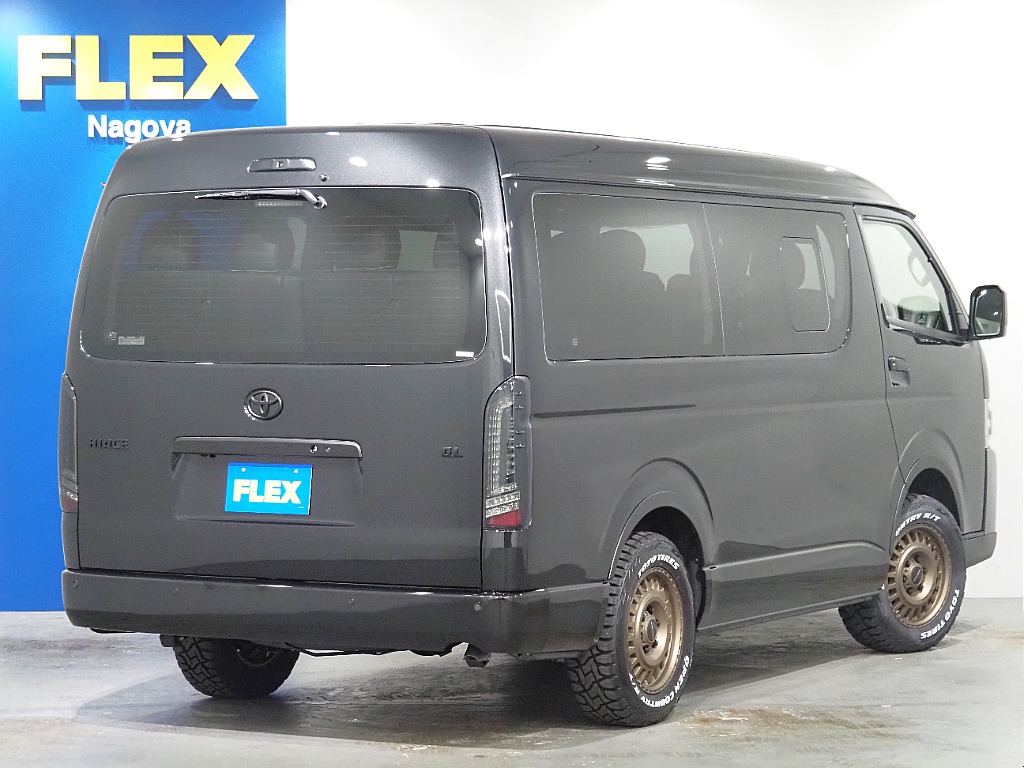 【新車/ワゴンGL4WD/FLEX内装架装Ver1/BLACKEDITION】ハーフベッドで車中泊可能♪【全国納車可能】