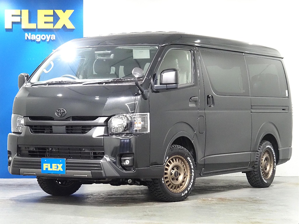 【新車/ワゴンGL4WD/FLEX内装架装Ver1/BLACKEDITION】ハーフベッドで車中泊可能♪【全国納車可能】