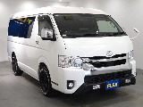 【R2年式/ハイエースワゴンGl/2WD/内装架装Ver1.5/ハーフベッド】フローリング施工♪【全国納車可能】