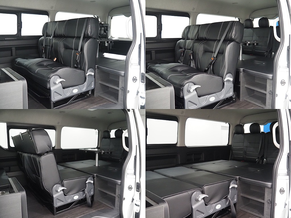 【新車/ワゴンGL/内装架装necross】フルフラット内装架装♪FLEX オリジナルパーツてんこ盛り♪【全国納車可能】