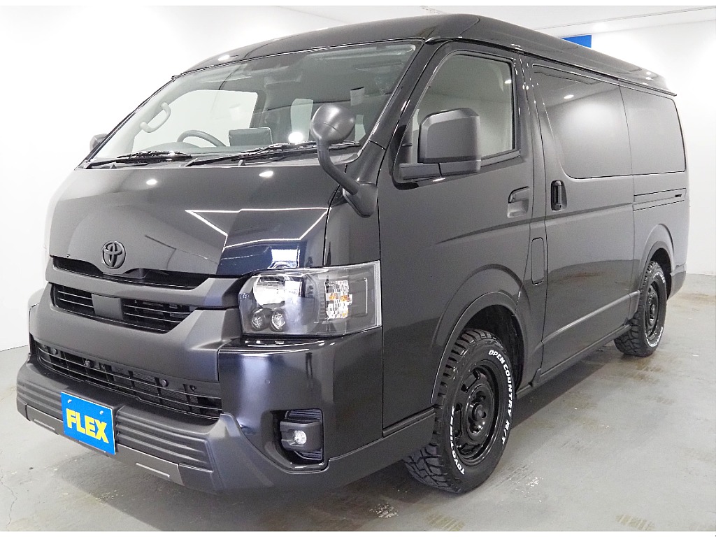 【新車/ハイエースワゴンGL/4WD/スタンダード配列】アルパイン製大画面モニター♪【全国納車可能】