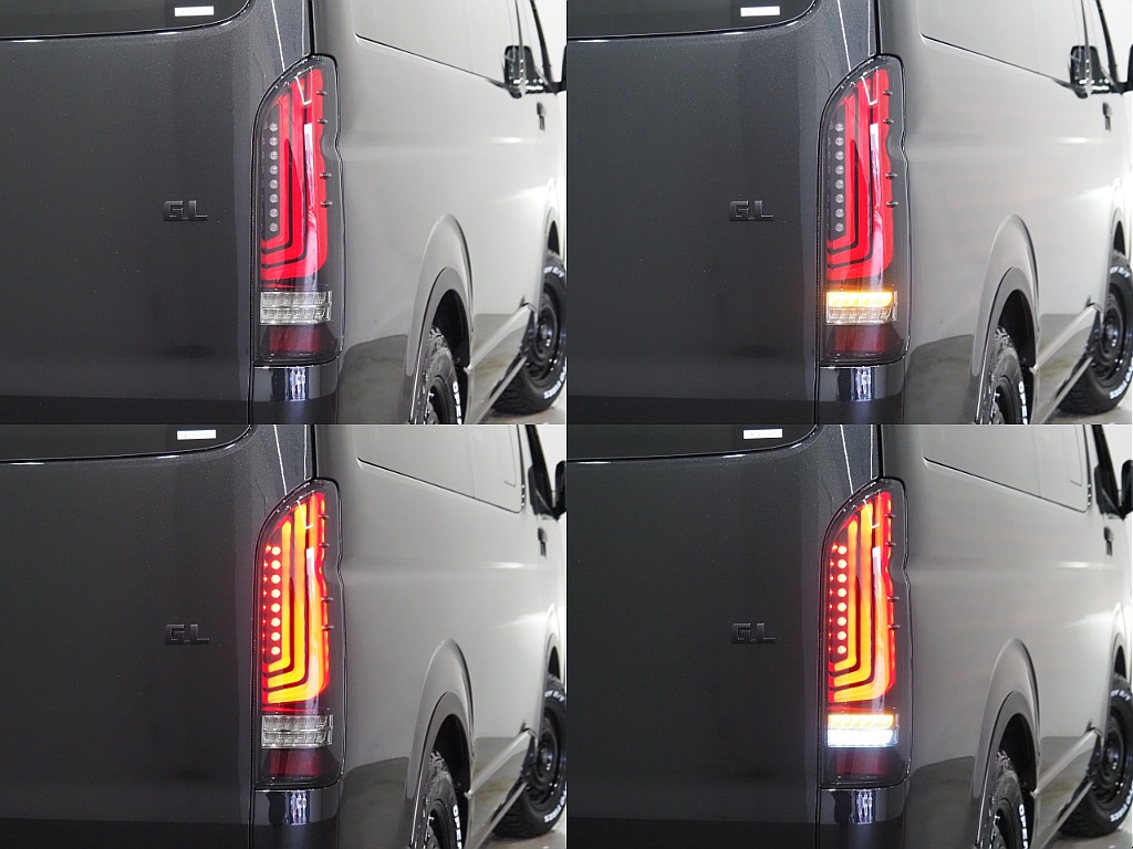 【新車/ハイエースワゴンGL/4WD/スタンダード配列】アルパイン製大画面モニター♪【全国納車可能】