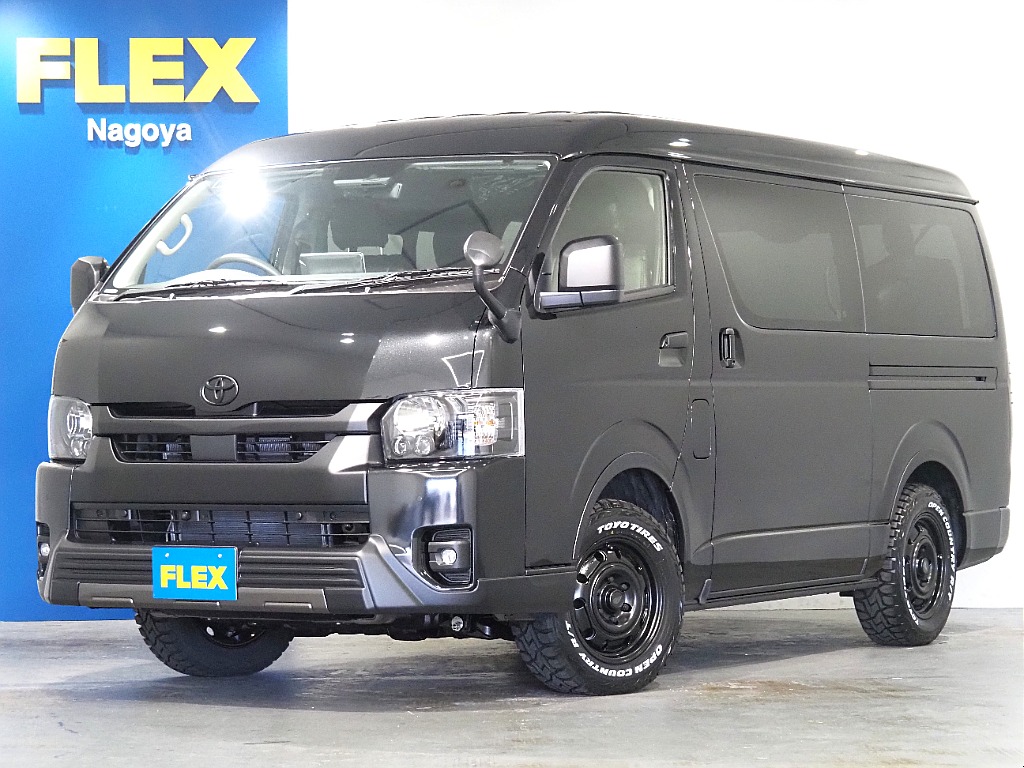 【新車/ハイエースワゴンGL/4WD/スタンダード配列】アルパイン製大画面モニター♪【全国納車可能】