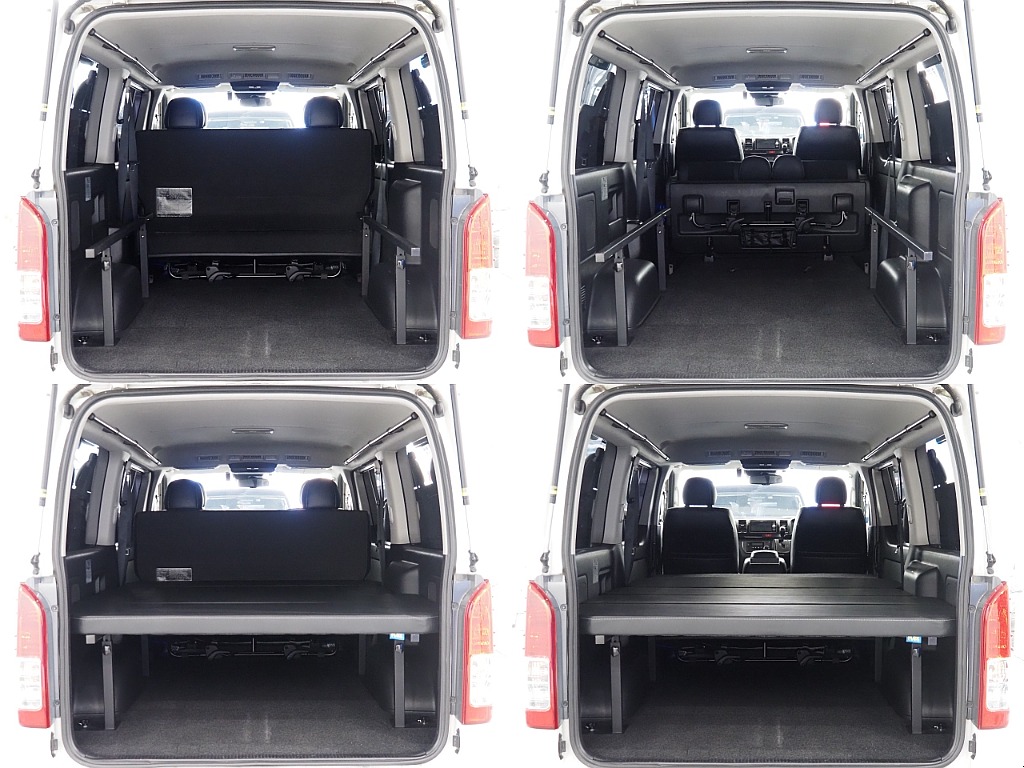 【H３０年式/ハイエースバン/ガソリン2.0L/パールホワイト】モデリスタエアロを装着♪【全国納車可能】