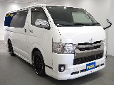 【H３０年式/ハイエースバン/ガソリン2.0L/パールホワイト】モデリスタエアロを装着♪【全国納車可能】