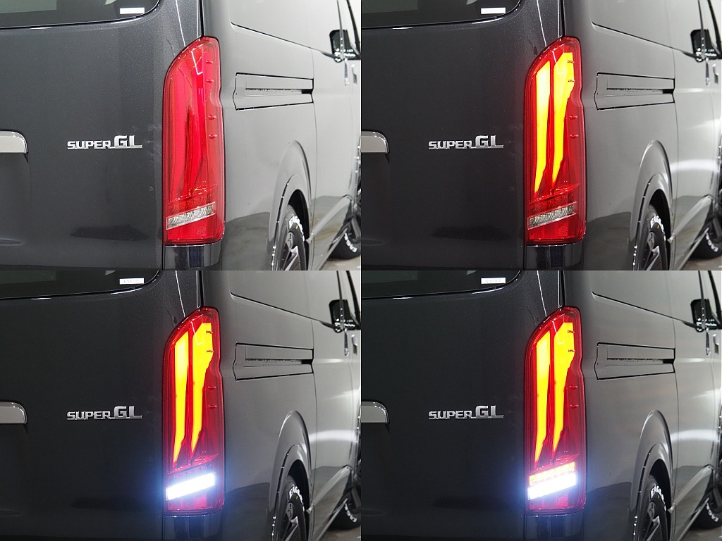 【新車/ハイエースバン/ガソリン2.0L/両側パワースライドドア】ローダウン×オリジナルアルミホイール【全国納車可能】