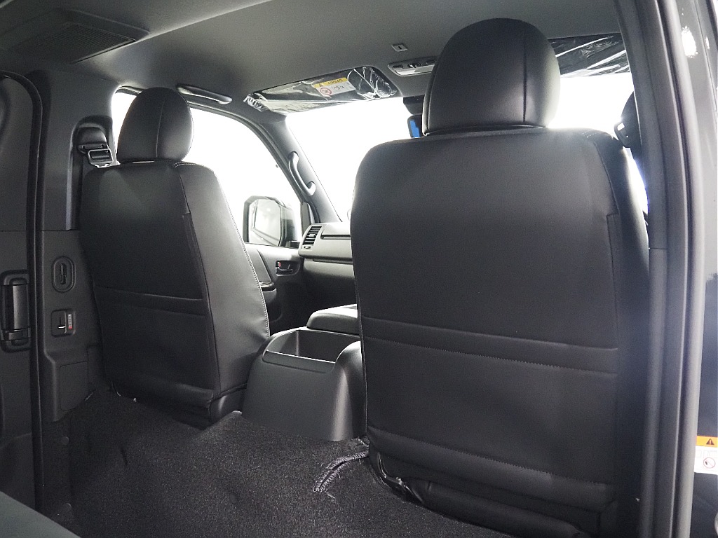 【新車/ハイエースバン/ガソリン2.0L/両側パワースライドドア】ローダウン×オリジナルアルミホイール【全国納車可能】