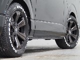 【新車/ハイエースバン/ガソリン2.0L/両側パワースライドドア】ローダウン×オリジナルアルミホイール【全国納車可能】