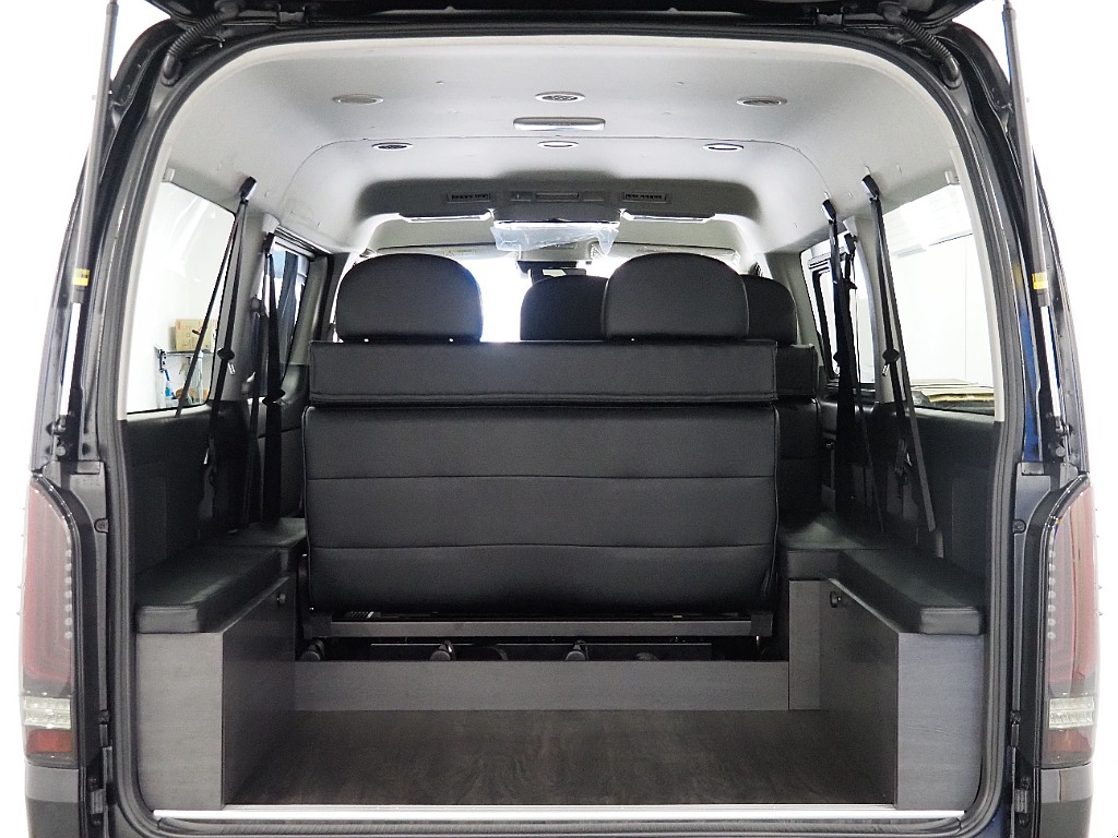 【新車/FLEX内装架装/Ver5/4WD】フルフラット可能♪BIGX大画面ツインモニター♪【全国納車可能】