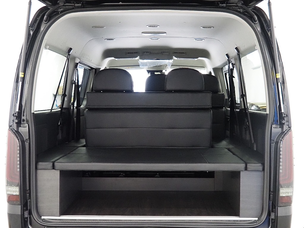 【新車/FLEX内装架装/Ver5/4WD】フルフラット可能♪BIGX大画面ツインモニター♪【全国納車可能】