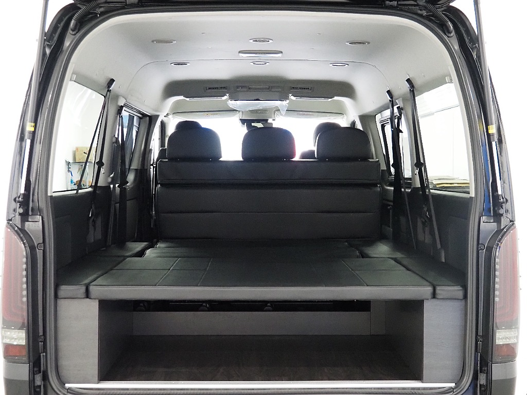 【新車/FLEX内装架装/Ver5/4WD】フルフラット可能♪BIGX大画面ツインモニター♪【全国納車可能】