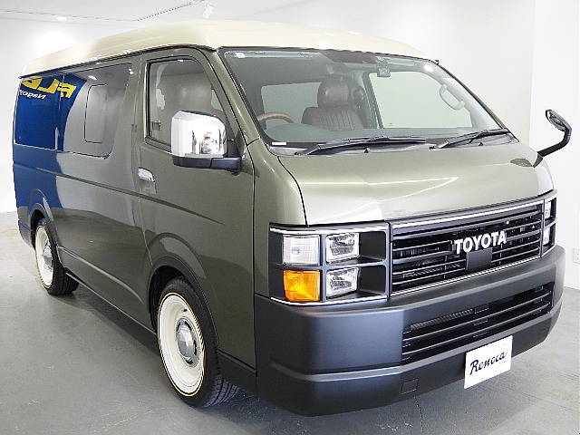 【Renoca　CoastLines/R3年式/ハイエースワゴンGL/オールペイント】角目4灯ルーフツートンオールペイント♪【全国納車可能】