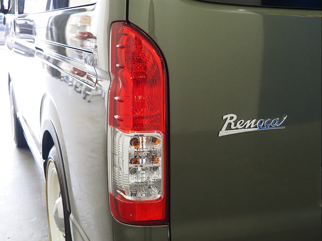 【Renoca　CoastLines/R3年式/ハイエースワゴンGL/オールペイント】角目4灯ルーフツートンオールペイント♪【全国納車可能】