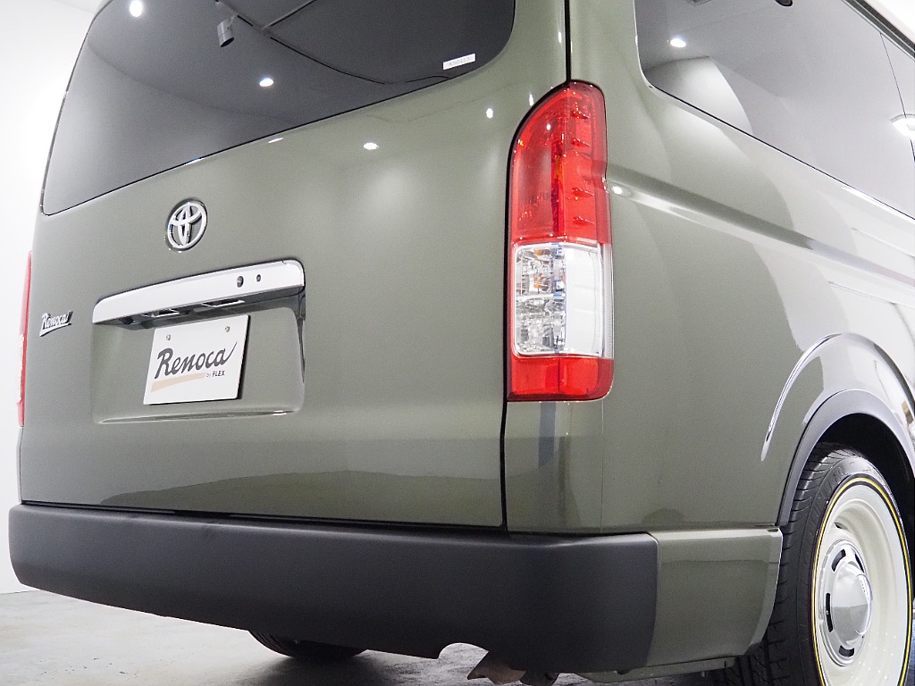 【Renoca　CoastLines/R3年式/ハイエースワゴンGL/オールペイント】角目4灯ルーフツートンオールペイント♪【全国納車可能】