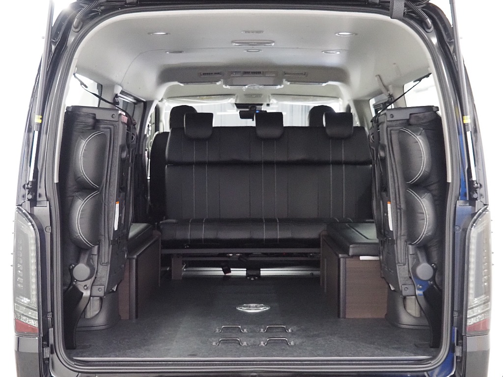 【新車/FLEX内装架装/NEWAS】フルフラット可能♪BIGX大画面ツインモニター♪【全国納車可能】