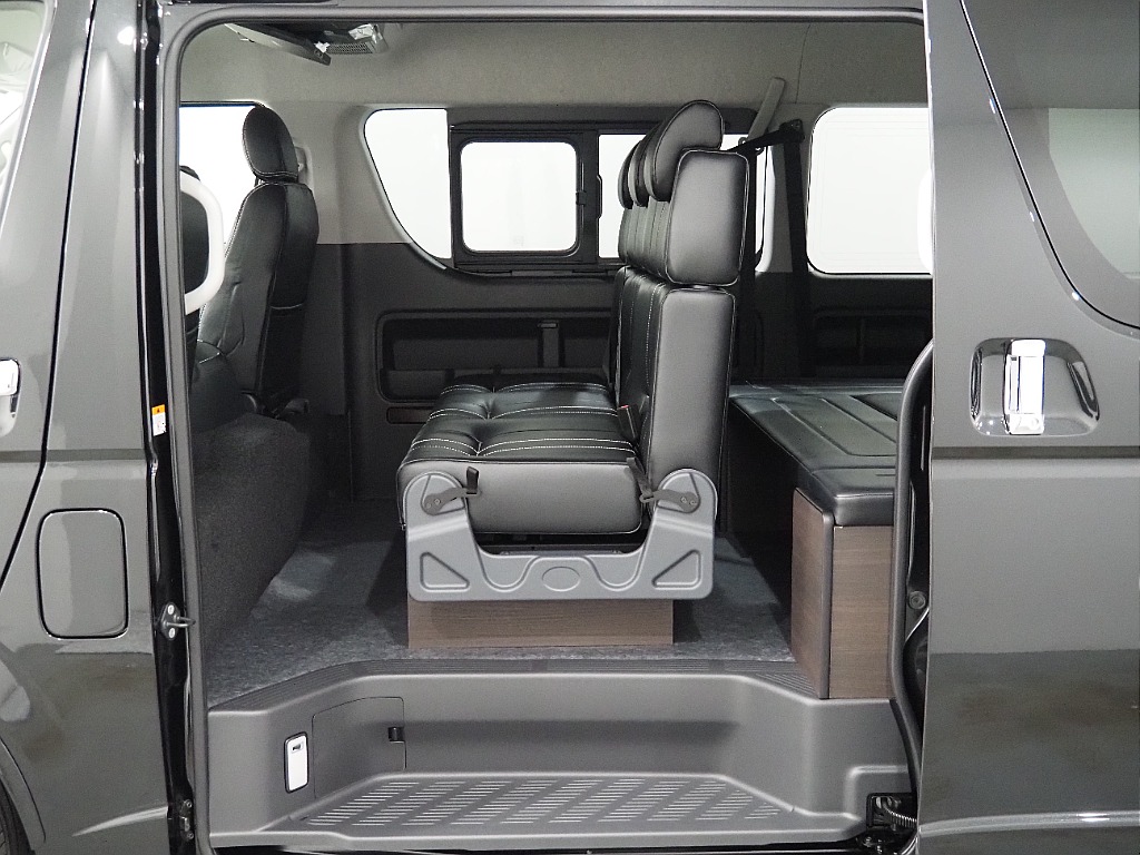 【新車/FLEX内装架装/NEWAS】フルフラット可能♪BIGX大画面ツインモニター♪【全国納車可能】