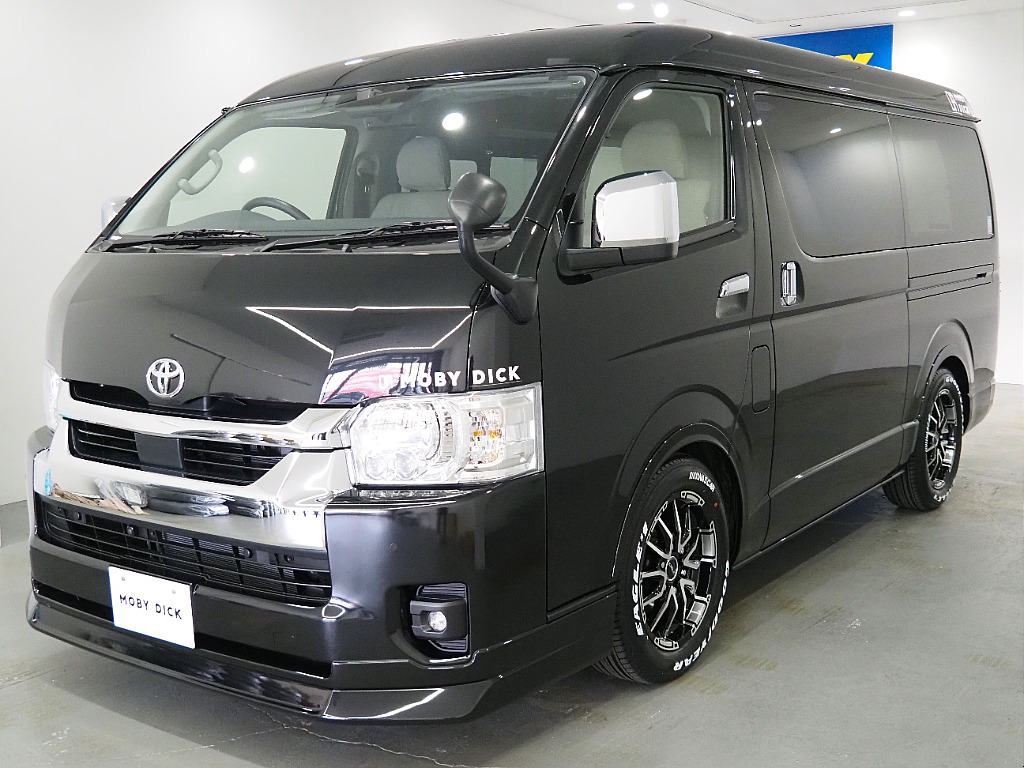 【新車/ハイエースワゴン/キャンピングORCA/2WD】茶木目内装♪【全国納車可能】