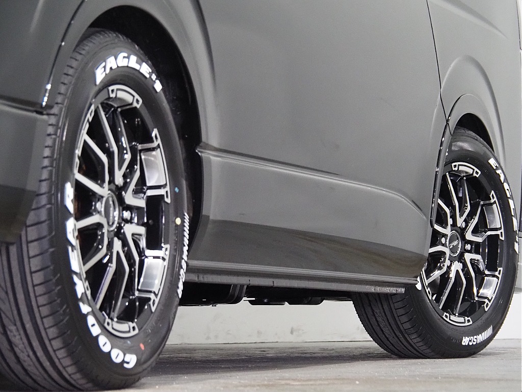 【新車/ハイエースワゴン/キャンピングORCA/2WD】茶木目内装♪【全国納車可能】