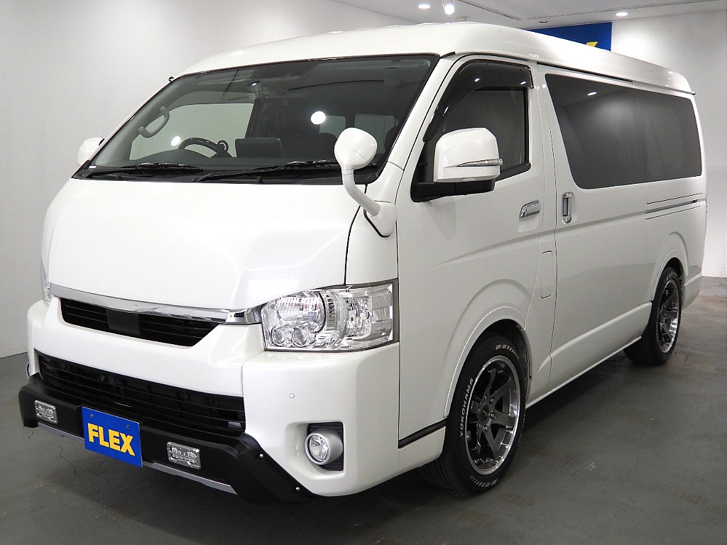 【R4年式/ハイエースワゴンGL/2WD/フルフラットVer5】嬉しい内容の揃った1台が入庫♪【全国納車可能】