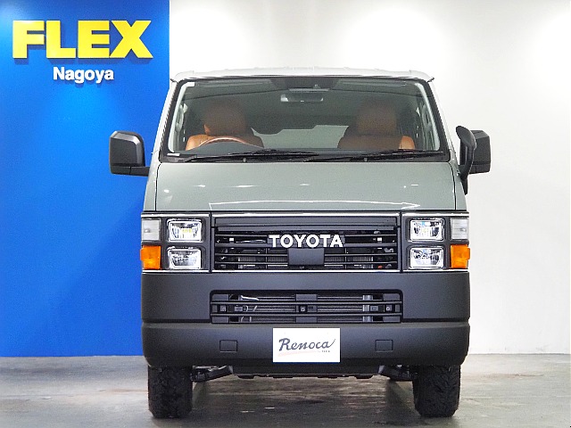 【Renoca　CoastLines/R6年式/ハイエースバン/ガソリン2WD】大人気角目4灯をLEDにて贅沢インストール♪【全国納車可能】