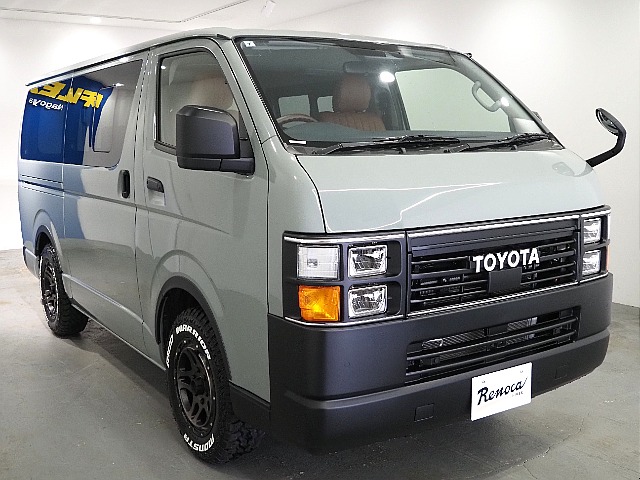 【Renoca　CoastLines/R6年式/ハイエースバン/ガソリン2WD】大人気角目4灯をLEDにて贅沢インストール♪【全国納車可能】