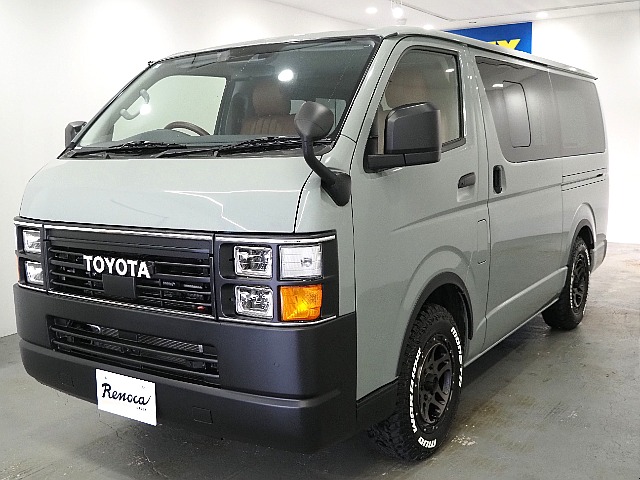 【Renoca　CoastLines/R6年式/ハイエースバン/ガソリン2WD】大人気角目4灯をLEDにて贅沢インストール♪【全国納車可能】
