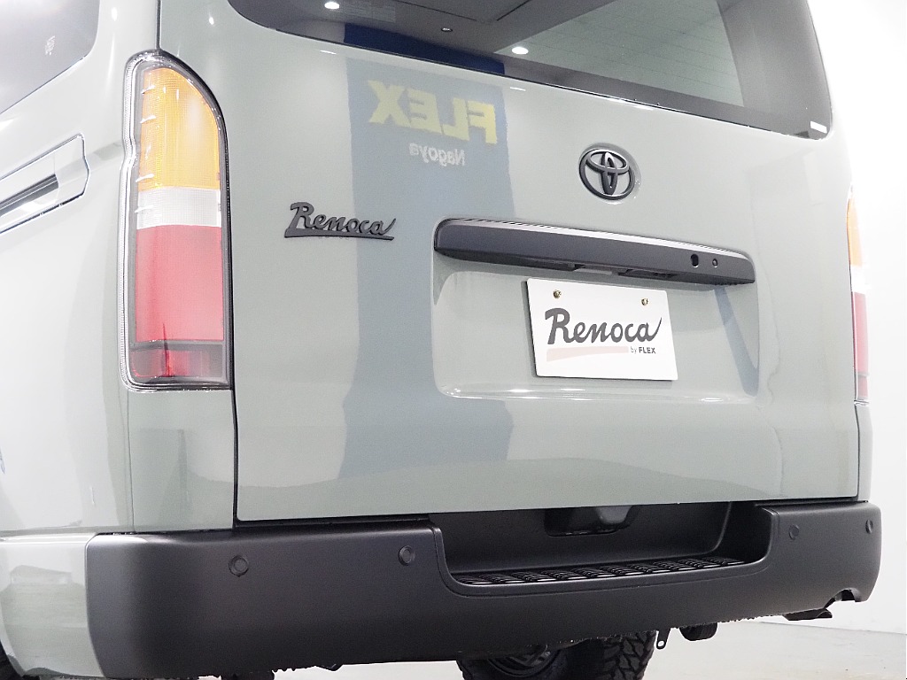 【Renoca　CoastLines/R6年式/ハイエースバン/ガソリン2WD】大人気角目4灯をLEDにて贅沢インストール♪【全国納車可能】