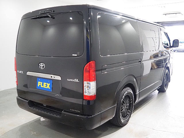【R3年式/ハイエースバンガソリン/2.0L/DARKPRIMEⅡ】FLEXユーザー様買取直販【全国納車可能】