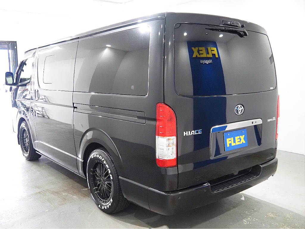 【R3年式/ハイエースバンガソリン/2.0L/DARKPRIMEⅡ】FLEXユーザー様買取直販【全国納車可能】