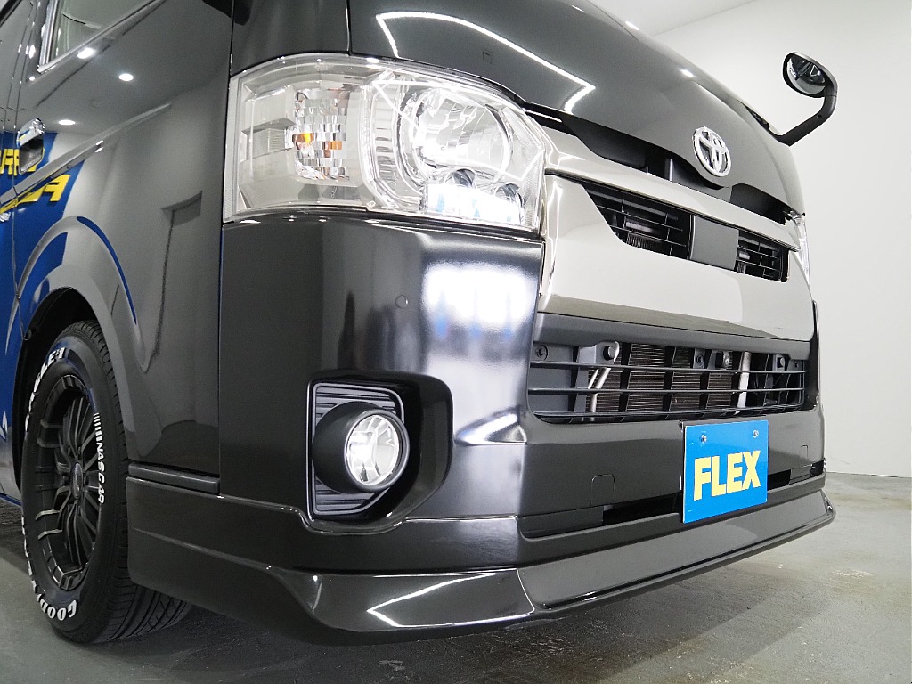 【R3年式/ハイエースバンガソリン/2.0L/DARKPRIMEⅡ】FLEXユーザー様買取直販【全国納車可能】