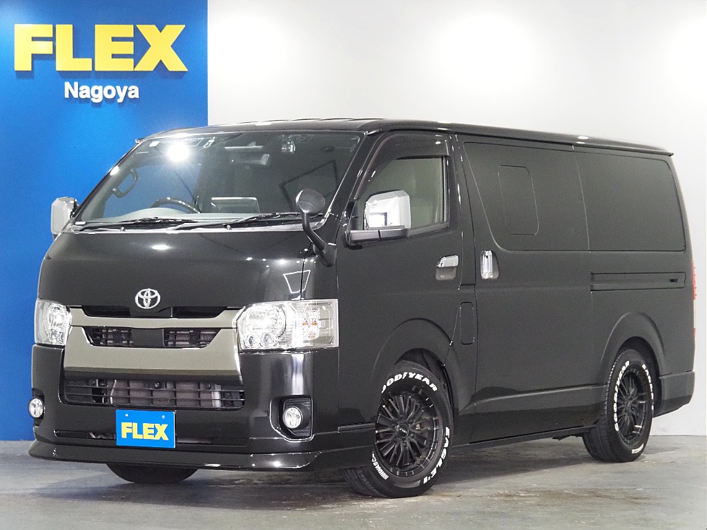 【R3年式/ハイエースバンガソリン/2.0L/DARKPRIMEⅡ】FLEXユーザー様買取直販【全国納車可能】