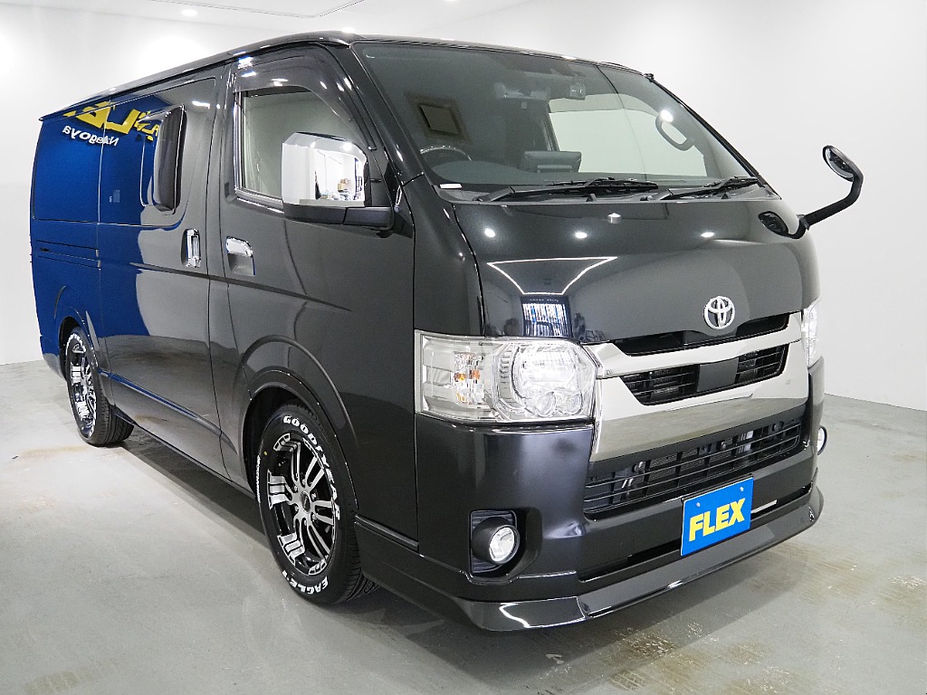 【Ｒ3年式/ハイエースバン/ディーゼル4ＷＤ/両側小窓付き】新品ホイール＆タイヤ付♪【全国納車可能】