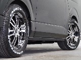 【Ｒ3年式/ハイエースバン/ディーゼル4ＷＤ/両側小窓付き】新品ホイール＆タイヤ付♪【全国納車可能】