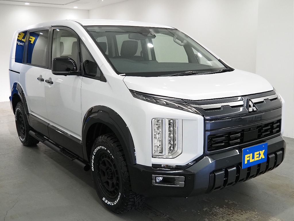 【新車/MCチェンジモデルデリカ/ディーゼル/4WD】リフトアップカスタムにて完成♪【全国納車可能】