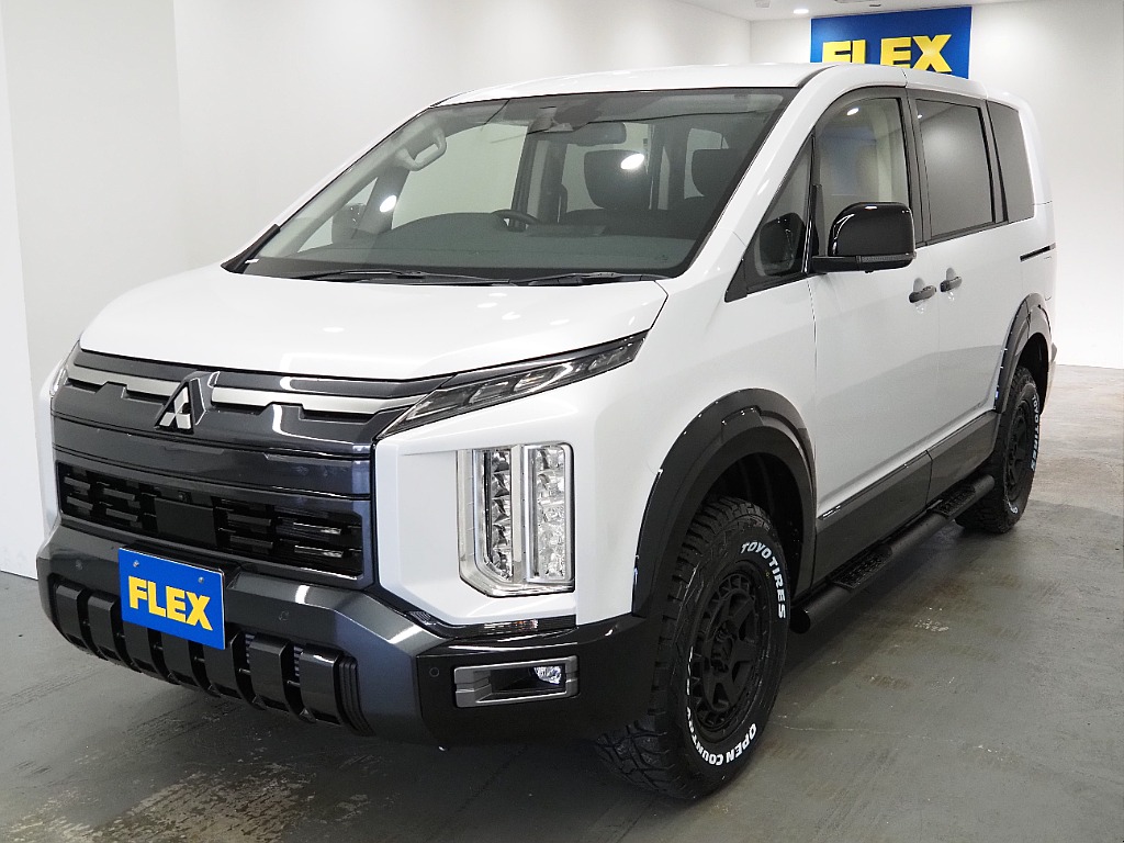 【新車/MCチェンジモデルデリカ/ディーゼル/4WD】リフトアップカスタムにて完成♪【全国納車可能】