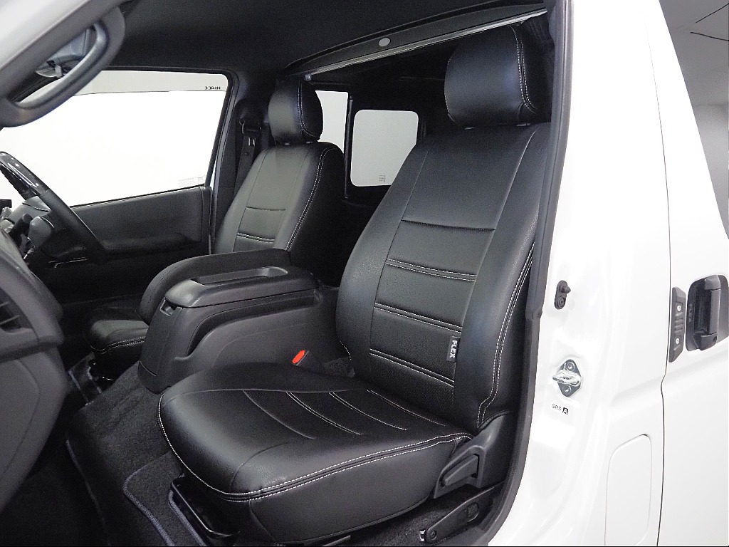 【7型/ワンオーナー/DARKPRIMEⅡディーゼル4WD】跳ね上げベットキット＆フローリング施工♪【全国納車可能】