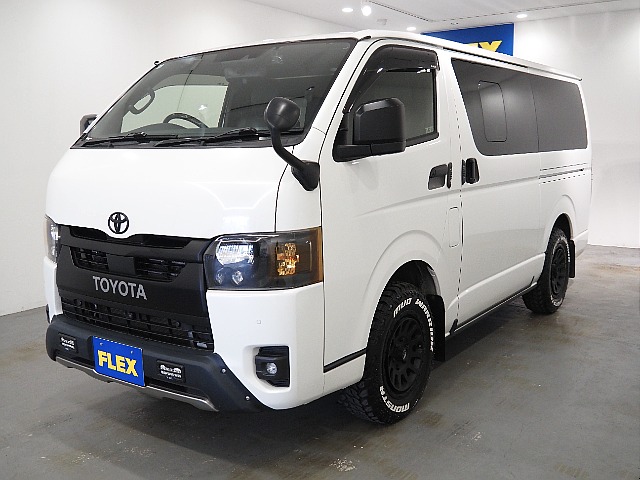 【7型/ワンオーナー/DARKPRIMEⅡディーゼル4WD】跳ね上げベットキット＆フローリング施工♪【全国納車可能】