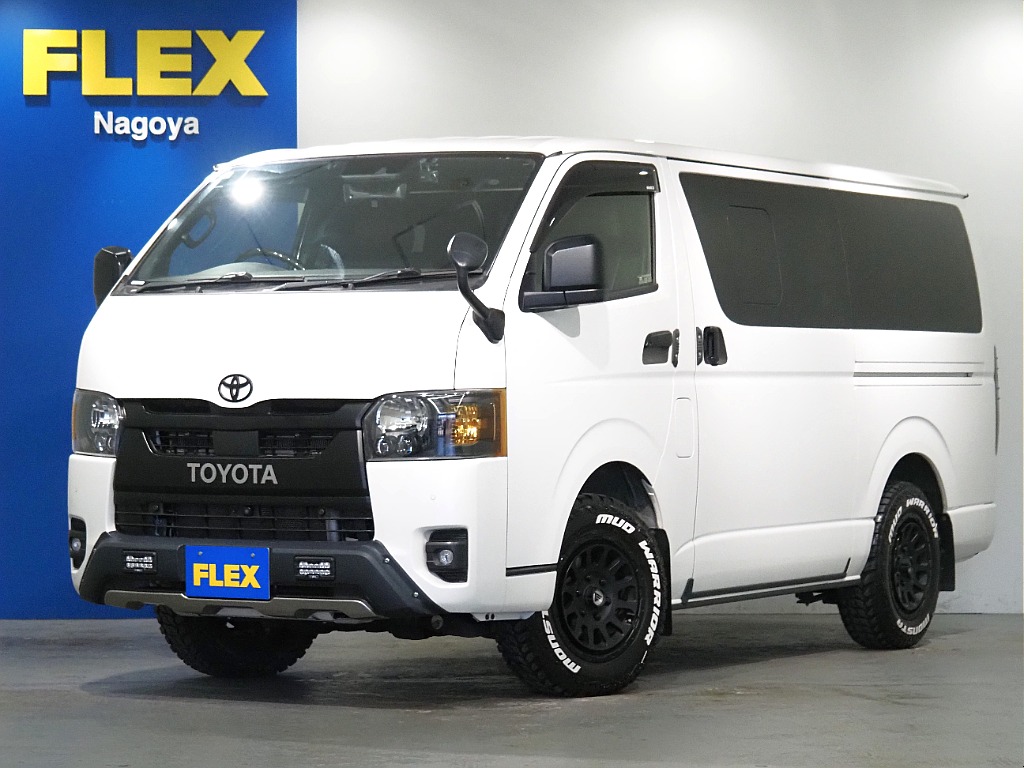 【7型/ワンオーナー/DARKPRIMEⅡディーゼル4WD】跳ね上げベットキット＆フローリング施工♪【全国納車可能】