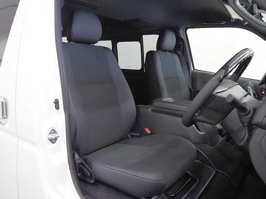 【R8年式/ハイエースバン/ガソリン2WD/DARKPRIMEⅡ】FLEXオリジナルパーツ多数！【全国納車可能】