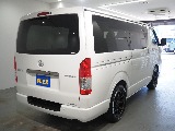 【R8年式/ハイエースバン/ガソリン2WD/DARKPRIMEⅡ】FLEXオリジナルパーツ多数！【全国納車可能】
