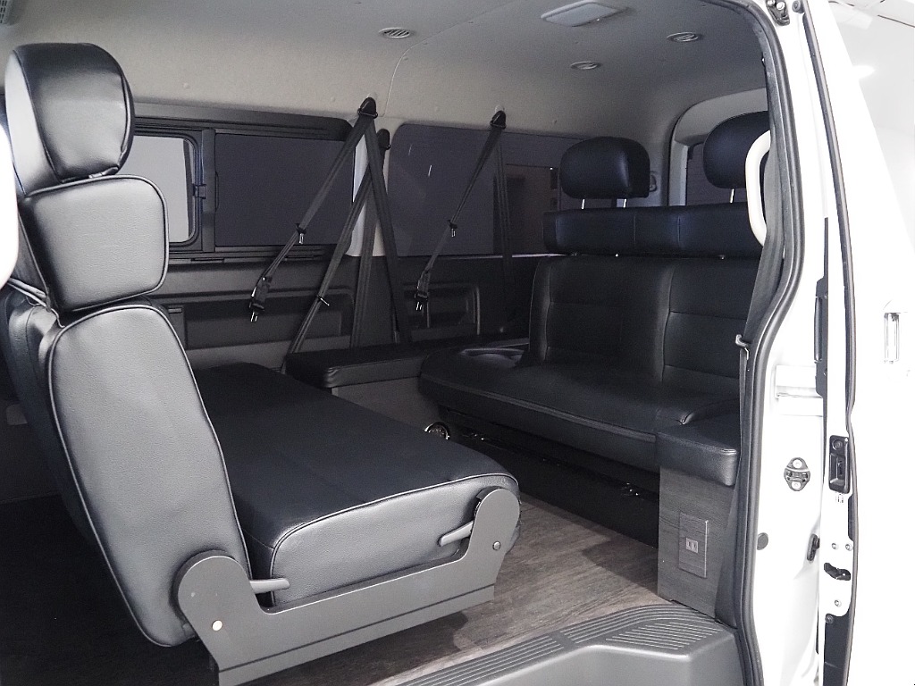 【FLEX ORIGINAL SEAT Ver5/R5年式】対面＆フルフラット可能シートツインモニター装備済み♪【全国納車可能】