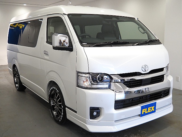 【新型/ハイエースワゴンGL/2WD/Bi-beam LEDヘッドランプ】スタンダード配列♪【全国納車可能】