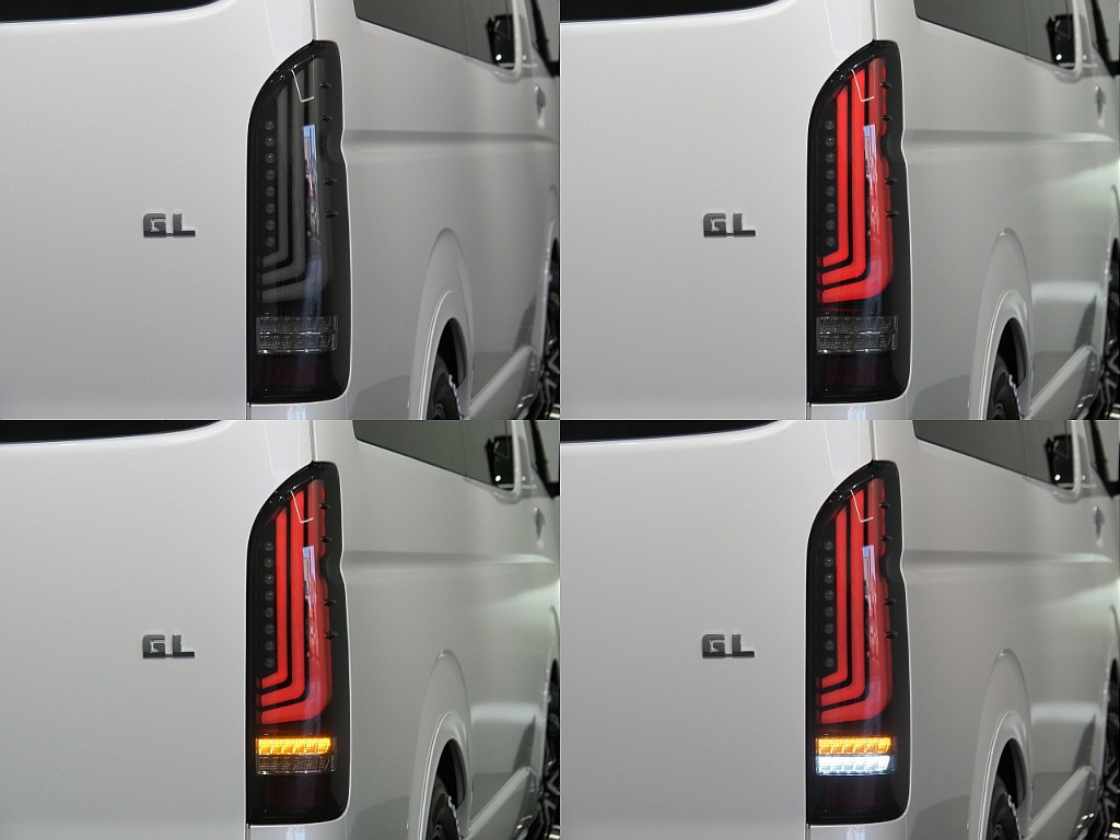 【新型/ハイエースワゴンGL/2WD/Bi-beam LEDヘッドランプ】スタンダード配列♪【全国納車可能】