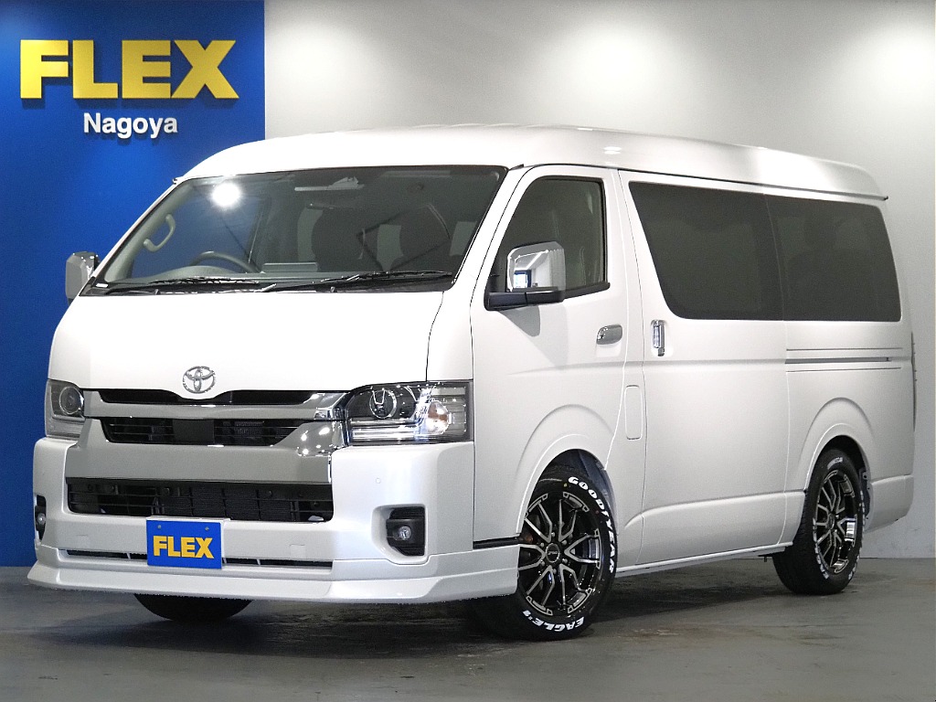 【新型/ハイエースワゴンGL/2WD/Bi-beam LEDヘッドランプ】スタンダード配列♪【全国納車可能】