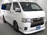 【R6年式/ハイエースバン/ディーゼル2WD/DARKPRIMEⅡ】ローダウンスタイル♪【全国納車可能】
