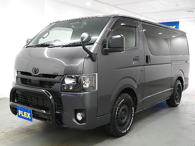 【R2年式/ハイエースバン/ディーゼル2WD/廃盤カラーガンメタ】両側パワースライドドア【全国納車可能】