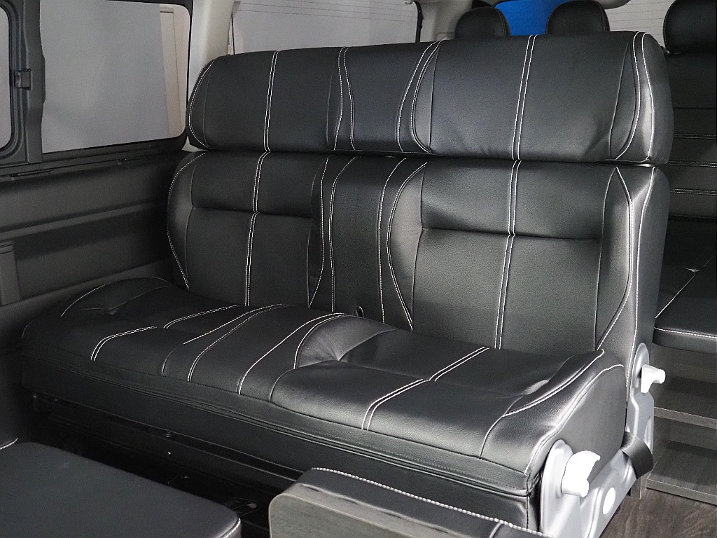 【R6年/新品内装架装necross/ワゴンGL/フローリング施工】フルフラットベッドで車中泊可能♪【全国納車可能】