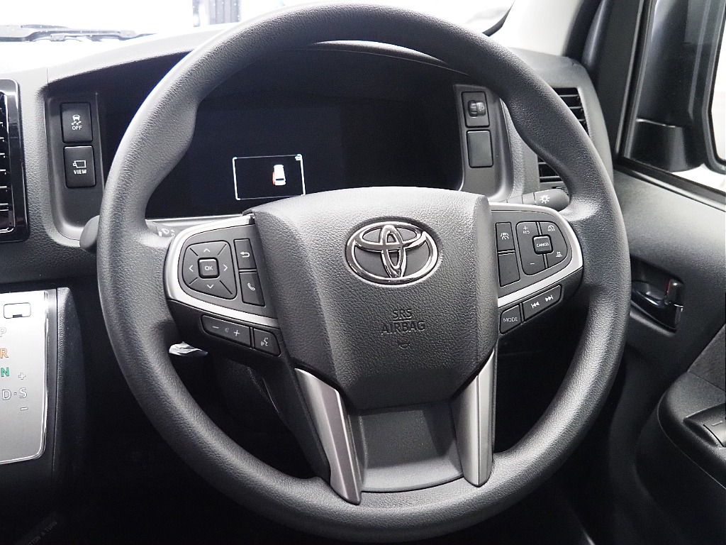 【新車/MCハイエース/ワゴンGL/4WD/スタンダード配列】純正フリップダウンモニター【全国納車可能】